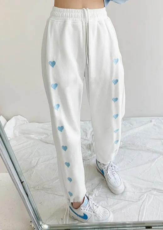 All Hearts Connected drawstring sweatpants