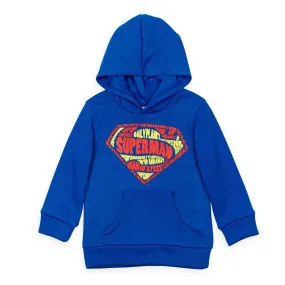 DC Comics Justice League Superman Fleece Pullover Hoodie