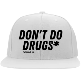 Don't Do Drugs /White Flexfit Cap