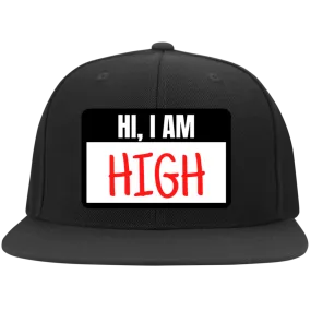 Hi I Am High Flexfit Cap